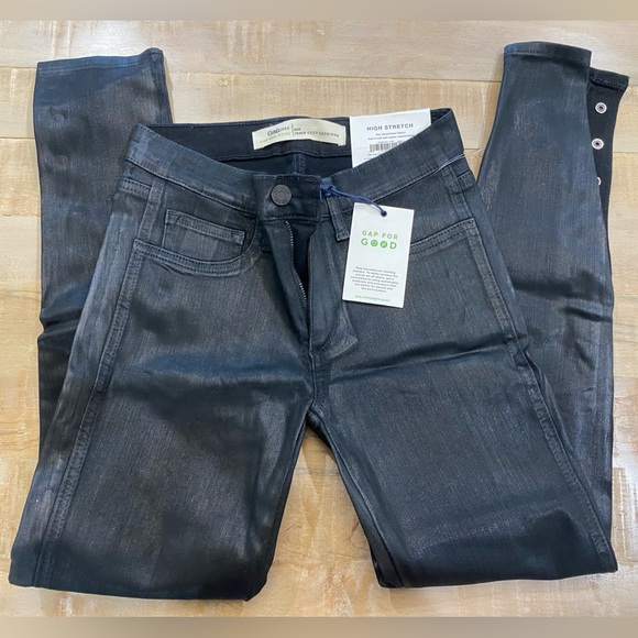 GAP 1969 High Stretch Inner Cozy Leggings NWT - Picture 2 of 13